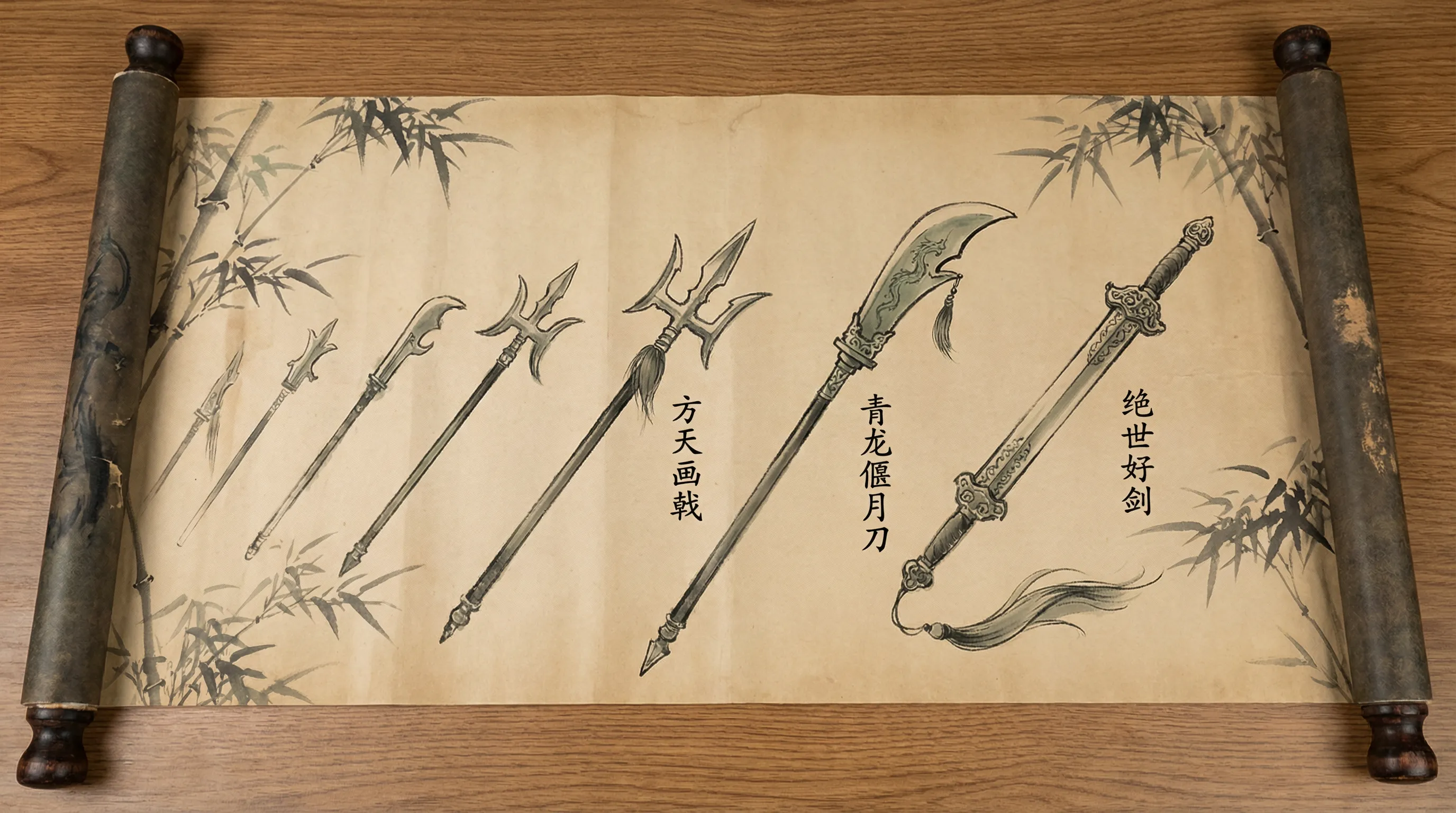 星空电竞兵器谱排名卷轴